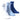 Adidas Accessories Kids Linear Crew Socks 3P White / Glow Blue / Royal Blue