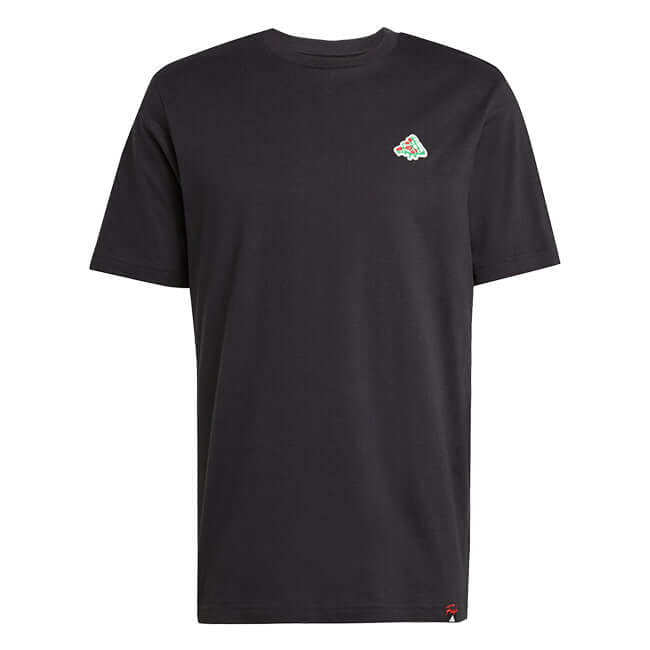 Adidas Mens Mini Pizza Trim Graphic T-Shirt Black by Adidas - Heritage Style with comfort, quality and modern style
