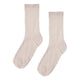 Colorful Standard Women Classic Organic Sock - Ivory White