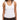 Colorful Standard Women's Organic Rib Tank Top in Optical White, offering comfort and modern elegance with a ribbed texture.
