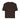 Colorful Standard Womens Organic Boxy Crop Tee Coffee Brown