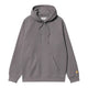 Carhartt Mens Chase Hooded Sweatshirt Porphyry / Gold
