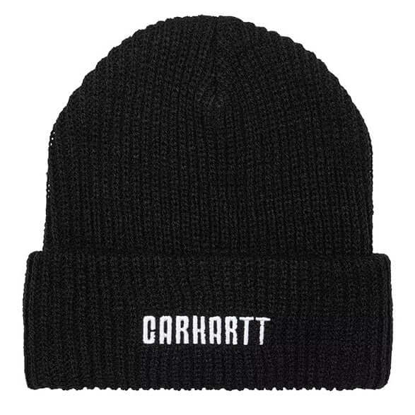 Carhartt WIP Accessories Industry Beanie Black And Wax by Carhartt - Heritage Style with comfort, quality and modern style