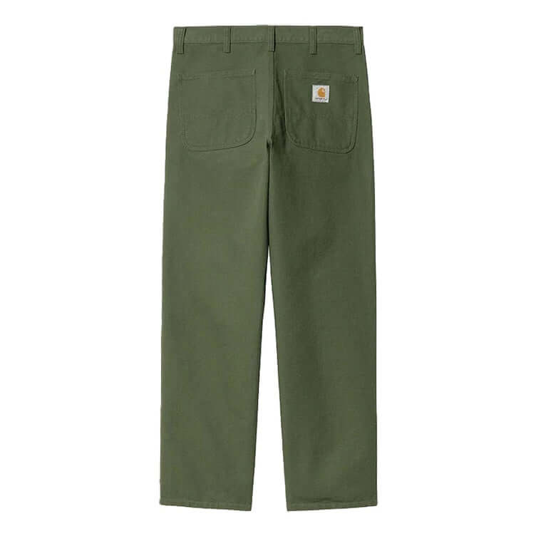 Carhartt WIP Mens Simple Pant in Tarragon Rinsed by Carhartt - Classic Footwear with comfort, quality and modern style