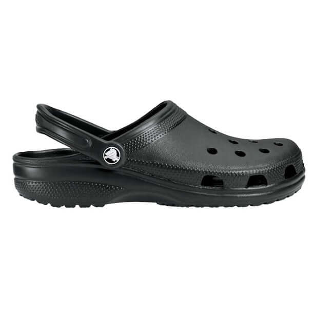 Crocs Classic Clogs Black by Crocs - Classic Footwear with comfort, quality and modern style