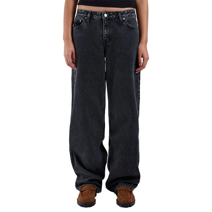 Dr. Denim Womens Jeans Hill Aged Black by Dr. Denim - Classic Footwear with comfort, quality and modern style