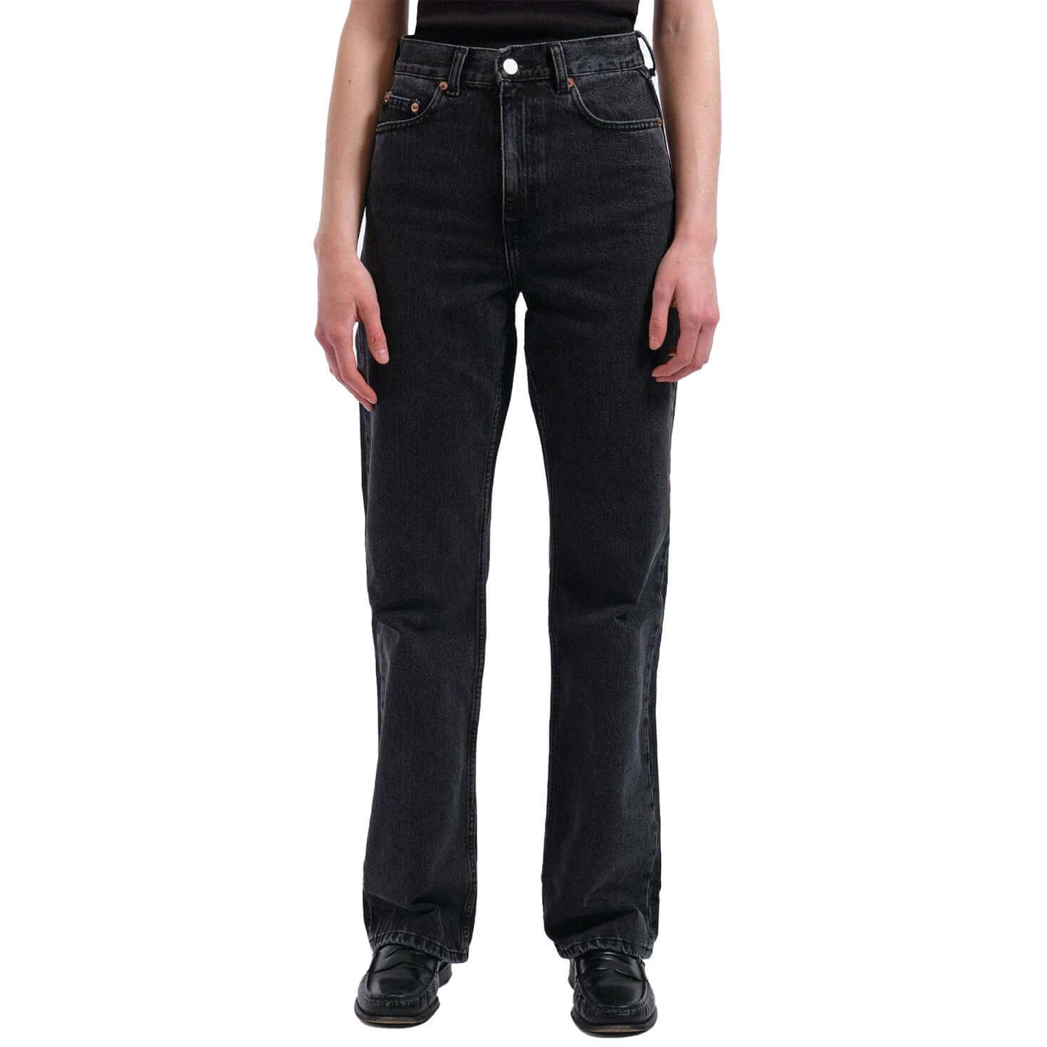 Dr. Denim Womens Jeans Echo Tar Retro Black by Dr. Denim - Timeless Look with comfort, quality and modern style