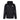 Folkestone Invicta FC Adults Elite Hooded Jacket in black, made from 180gsm water-repellent fabric, stylish and weatherproof.