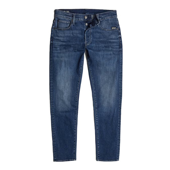 G Star Mens 3301 Slim Jeans Medium Aged by G Star - Durable Design with comfort, quality and modern style