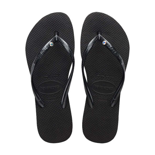 Havaianas Slim Crystal SW II Black by Havaianas - Everyday Comfort with comfort, quality and modern style