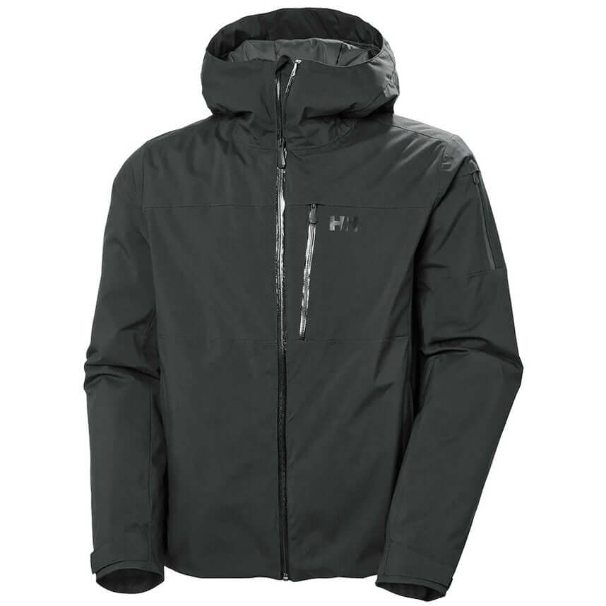 Helly Hansen Mens Gravity Jacket Black For:Men, Type:Jackets & Coats, Type:Ski Clothing, Type:Ski Jackets