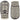 Hestra Kids Nordic Mitt Grey Off White