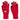 Adidas Accessories Liverpool FC Gloves Strawberry Red / White
