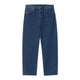 Carhartt WIP Mens Landon Pant Blue, Stone Washed
