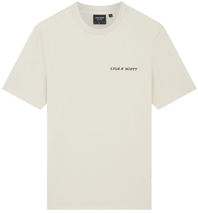 Lyle and Scott Mens Embroidered Logo T Shirt Cove | Landau Store