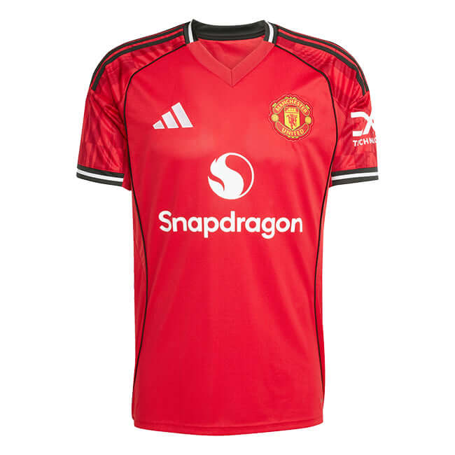 Adidas Mens Manchester United 25/26 Home Jersey by Adidas - Durable Design with comfort, quality and modern style