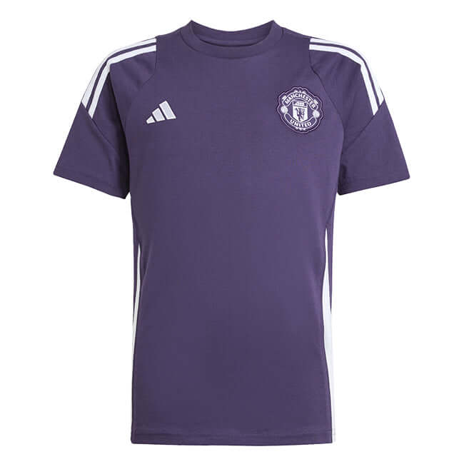 Adidas Kids Manchester United Tee Purple by Adidas - Timeless Design with comfort, quality and modern style