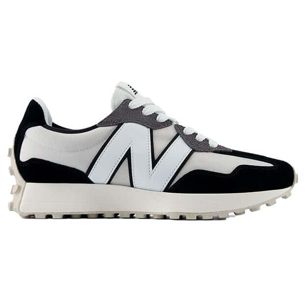 New Balance Trainers 327 Black / White / Grey Matter by New Balance - Heritage Style with comfort, quality and modern style