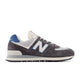 New Balance Trainers Mens 574 Black Cement with Rain Cloud