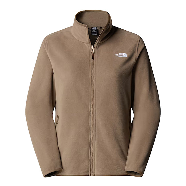 The North Face Womens Glacier Full-Zip Fleece Mocha Brown by North Face - Heritage Style with comfort, quality and modern style