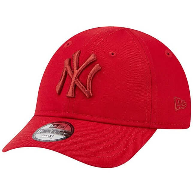 New Era Accessories Infants League Essentials 9Forty NY Yankees Red For:Kids, Type:Hats & Caps