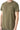 New Era Mens Essentials T Shirt New Olive White