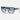 Ray-Ban Sunglasses Drifter Polished Striped Grey / Clear & Blue