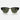 Ray-Ban Sunglasses Mega Clubmaster Polished Black On Gold / G-15 Green by Ray-Ban - Durable Design with comfort, quality and modern style