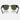Ray-Ban Sunglasses Mega Clubmaster Polished Black On Gold / G-15 Green by Ray-Ban - Durable Design with comfort, quality and modern style