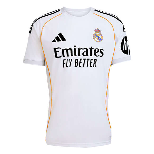 Adidas Mens Real Madrid 25/26 Home Jersey by Adidas - Timeless Look with comfort, quality and modern style