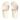 North Face Teen's Base Camp Slides III White Dune/ Pale Blossom