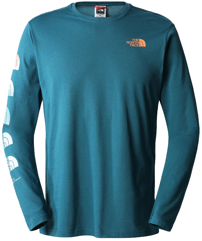 Mens long sleeve north face top online