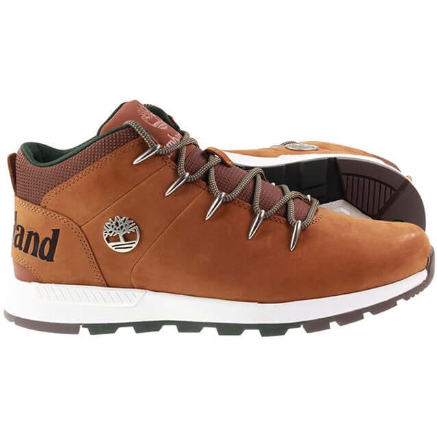 Color Rust Nubuck Timberland Boots Mens Sprint Trekker Mid Rust Nubuck | Landau Store