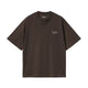 Carhartt Mens S/S Signature Script T-Shirt Tobacco/ Natural