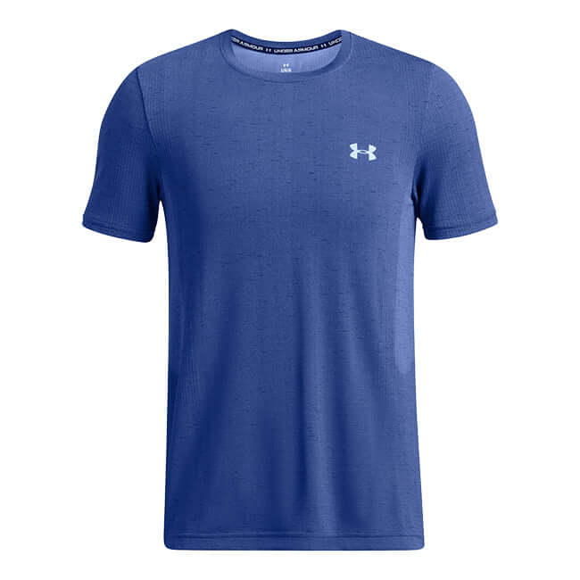 Under Armour Mens Vanish Seamless T Shirt Horizon Blue by Under Armour - Timeless Look with comfort, quality and modern style