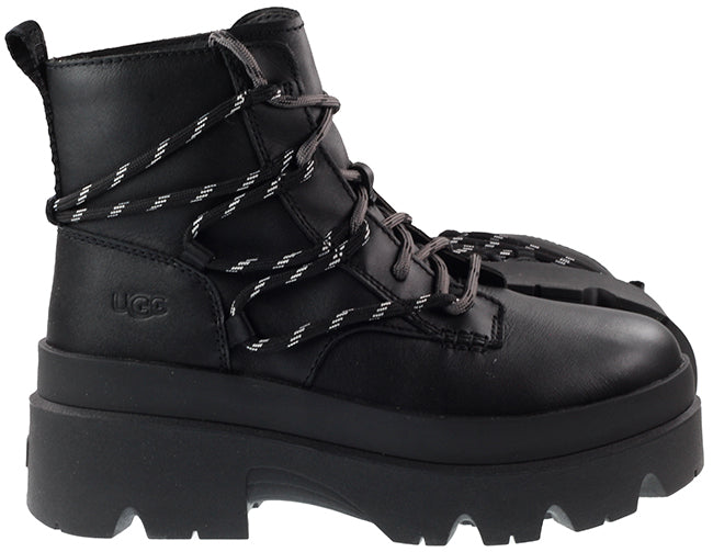 Ugg Boots Womens Brisbane Lace Up Black | Landau Store