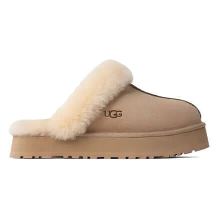 Ugg Boots Womens Disquette Slipper Sand by Ugg - Durable Design with comfort, quality and modern style