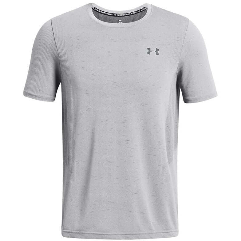 Under Armour Mens Vanish Seamless T Shirt Mod Grey Black For:Men, Type:T-Shirts & Vests