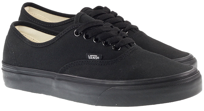 Vans authentic hotsell black uk