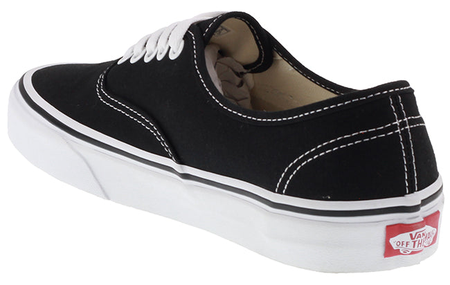 Black vans womens store authentic