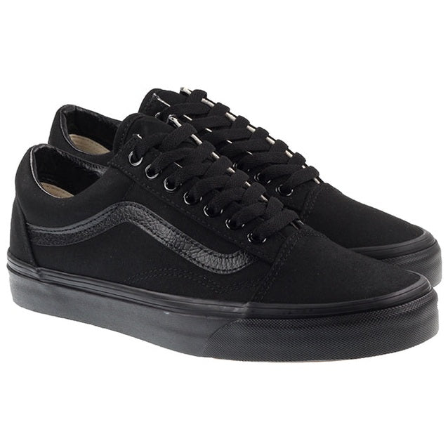 Vans Trainers Womens Old Skool Black For:Women, Type:Trainers