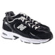 New Balance Trainers 530 Black with magnet and silver metallic