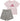 Adidas Infants Essentials T Shirt and Shorts Set Clear Pink Preloved Fuchsia