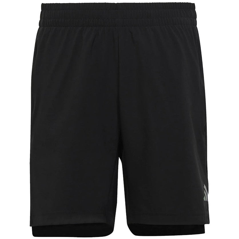 Adidas Junior Aeroready 3 Stripes Woven Short Black Reflective Silver For:Boys, For:Girls, For:Kids, Type:Shorts