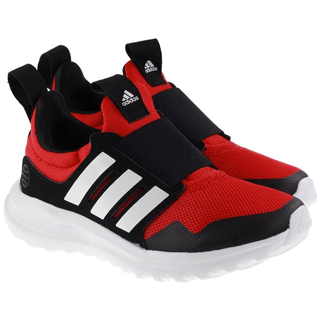 Adidas Kids Activeride 2.0 Sport Running Slip-On Scarlet Cloud White Core Black For:Boys, For:Girls, For:Kids, Type:Shoes - Kids Age 6 - 10