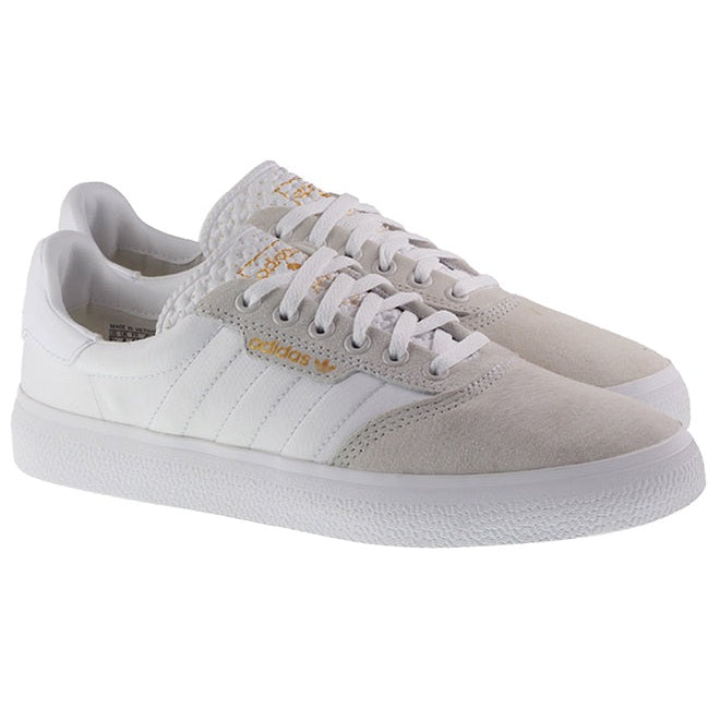 Adidas Mens 3MC Crystal White Gold Metallic For:Men, Type:Trainers