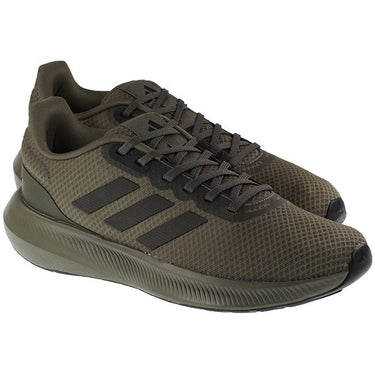 Adidas Mens Runfalcon 3.0 Olive Strata Shady Olive Core Black For:Men, Type:Trainers