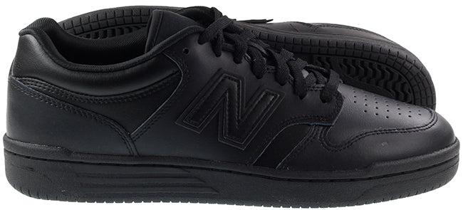 New balance hotsell leather trainers mens