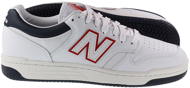 Mens white deals new balance sneakers