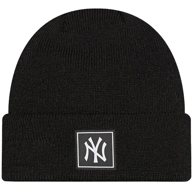 New Era Kids NY Yankees Team Cuff Beanie Hat Black For:Kids, Type:Hats & Caps